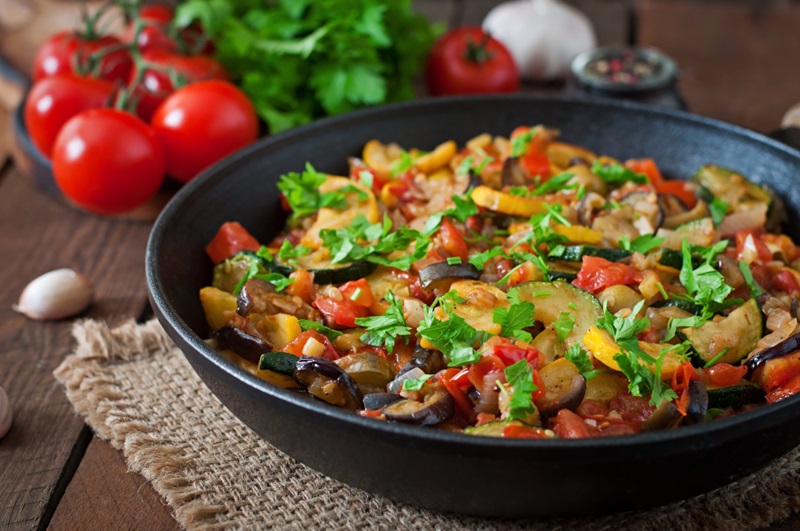 Italian Sausage Hash With Mixed Vegetables