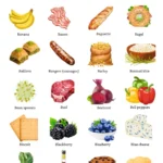 Example of foods that start with the letter B