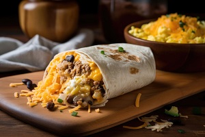 Breakfast burrito