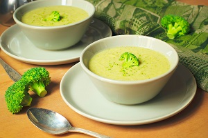 Broccoli cheese soup