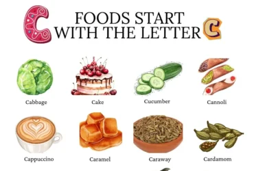 Foods that start with the letter C