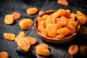 Dried apricots