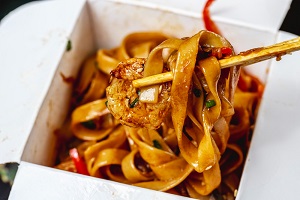 Drunken noodles