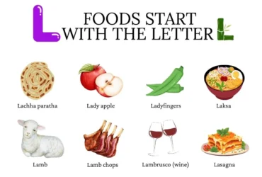 List of foods that start with the letter L
