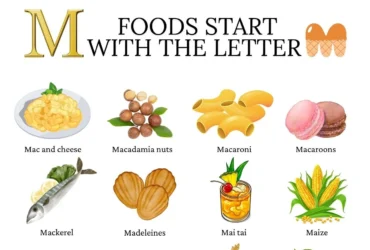 Foods that start with the letter M