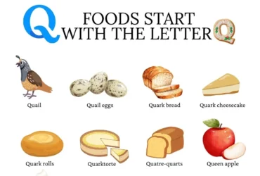 A few food names that start with Q