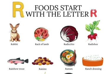 Check out these foods that start with R