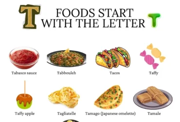 Foods start with the letter T
