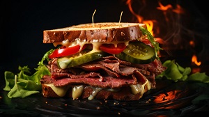 Ultimate bacon sandwich