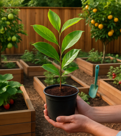Home fruit Garden