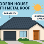 Modern House with Metal Roof