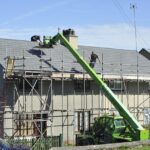scaffold roof tiles repair