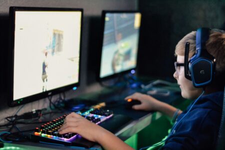 Child Playing Game