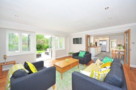 Maximise Space and Safety for Family Living Room